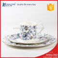 cheap bulk dinner plates fine bone china material can be customized according to your request